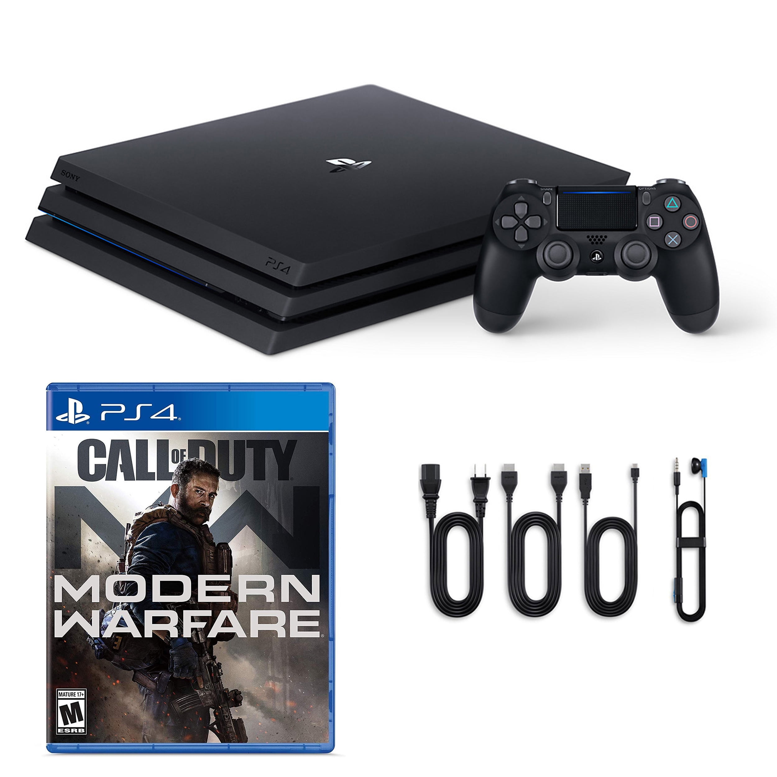 Sony PlayStation 4 PRO 1TB Gaming Console Black with Call Of Duty