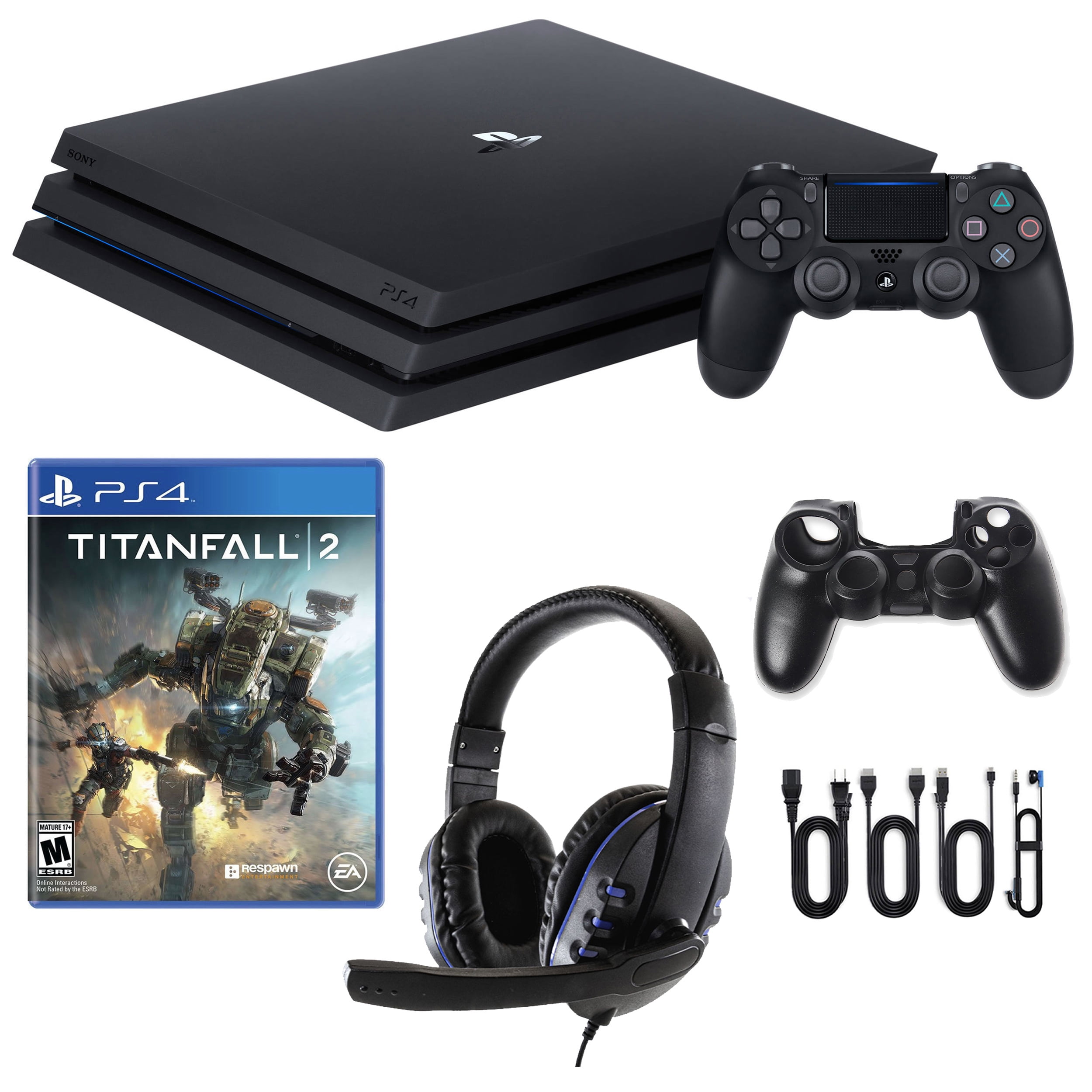 Post sporadisk smække PlayStation 4 Pro 1TB Console with Titanfall 2 and Accessories - Walmart.com