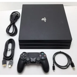 Game Console Ps4 Console Pre-Owned Sony PlayStation PRO Glacier