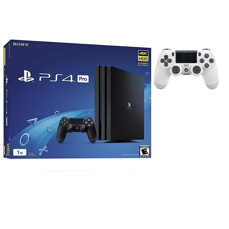  Sony PlayStation 4 Pro 1TB White (PS4) : Video Games