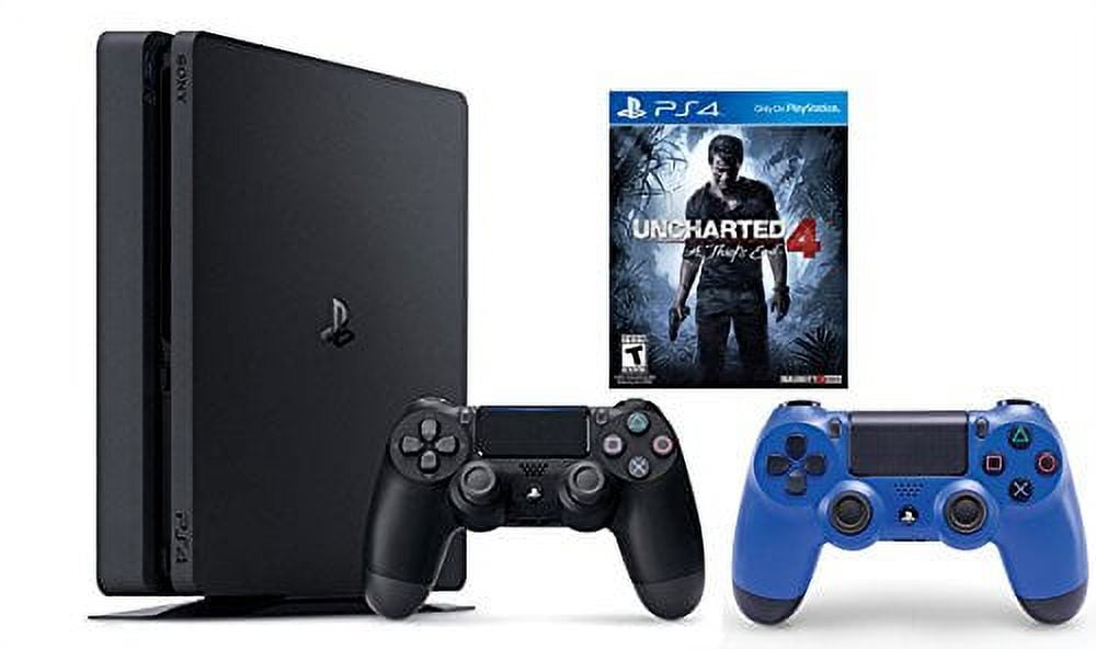 Console PS4 Slim 500GB com 2 Controles - 2 Anos de Garantia