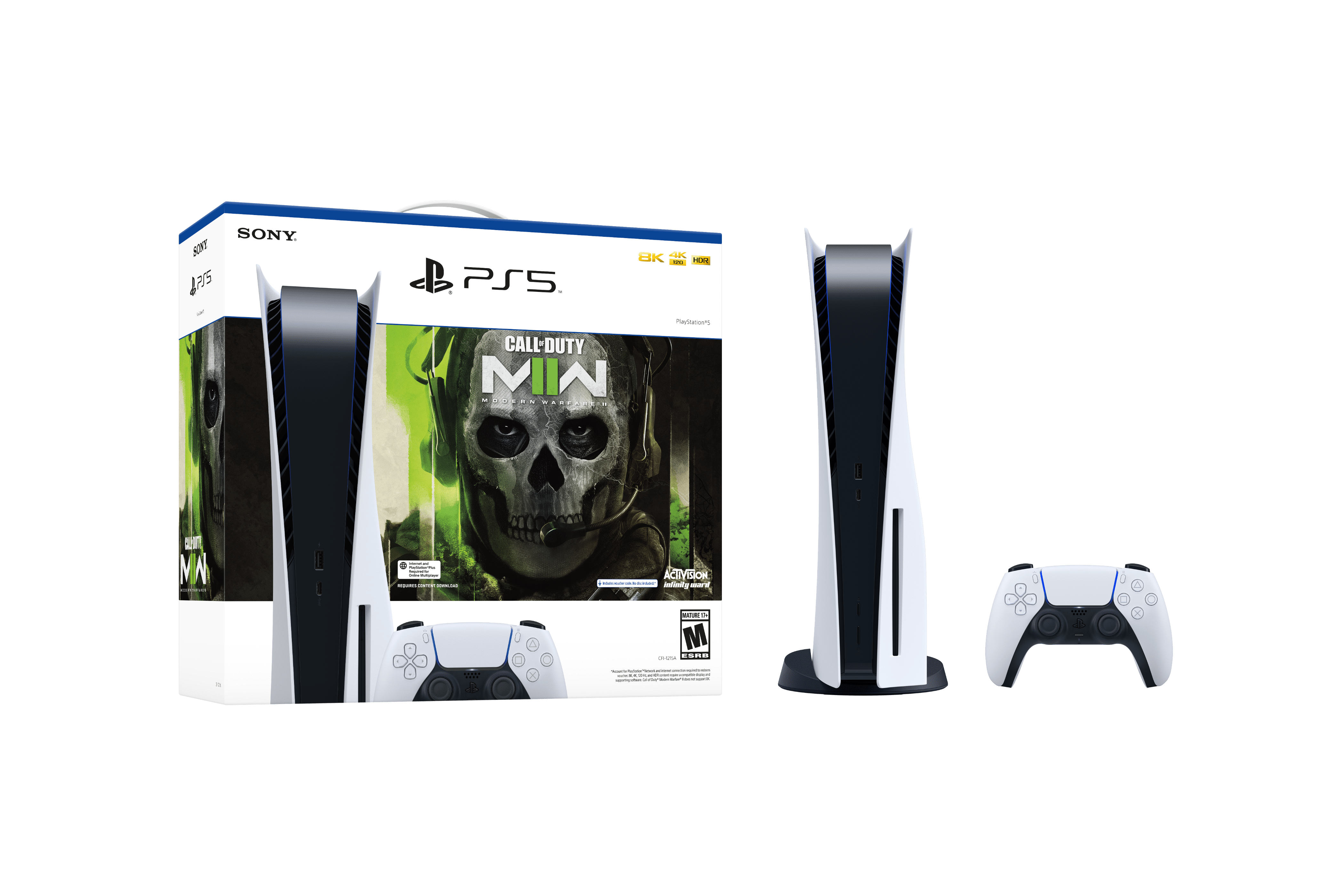 PlayStation 5 Call Of Duty Modern Warfare System Ps5 Disc Bundle 