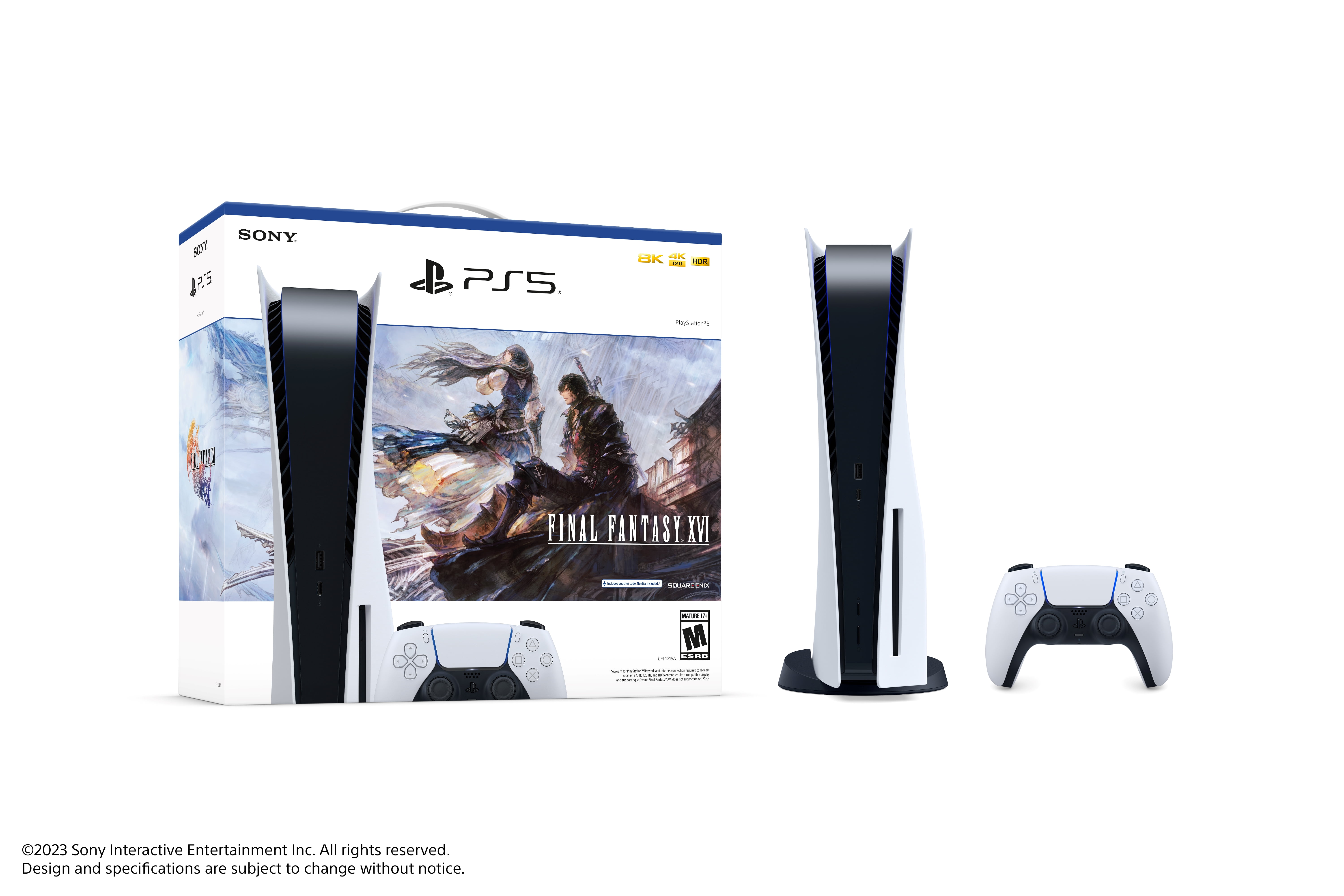 PlayStation 5 Console – FINAL FANTASY XVI Bundle