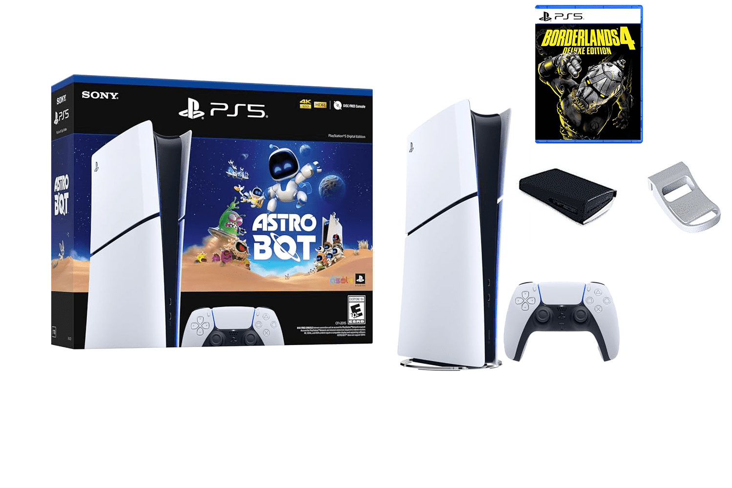 おもちゃ ps5 PlayStation®5 Digital Edition - ASTRO BOT Bundle + Headphone Hook