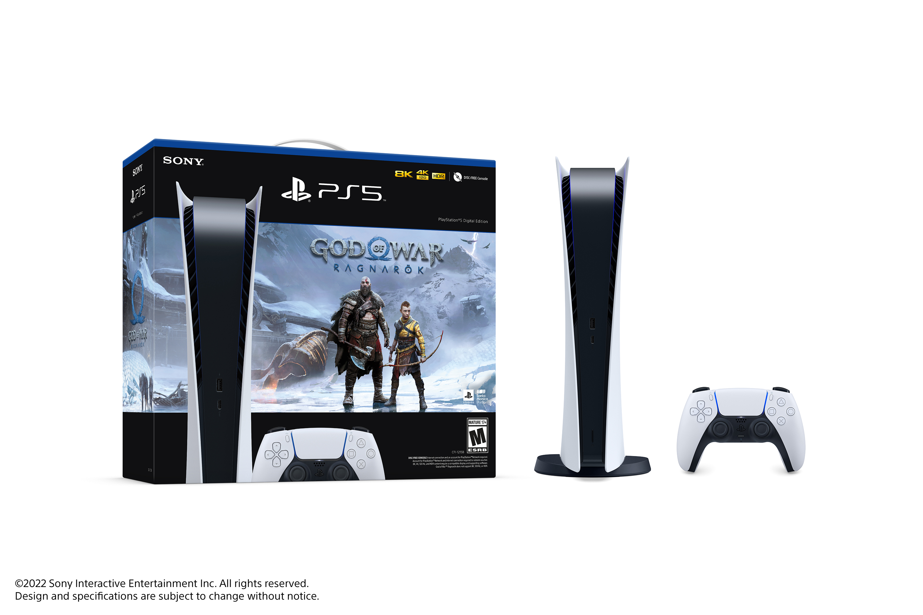 PlayStation®5 Digital Edition - God of War™ Ragnarök Bundle - image 1 of 4