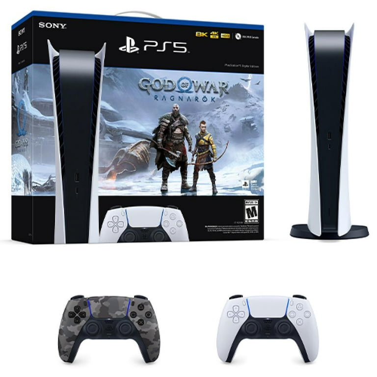 PlayStation 5 God of War Ragnarok Console with Wireless Controller