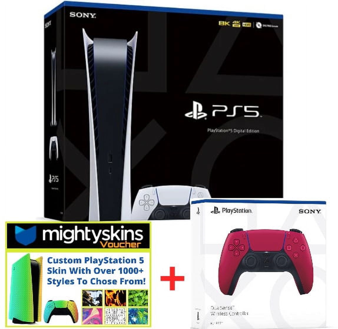 PlayStation 5 Customization Bundle: Disc Version PS5 Console and