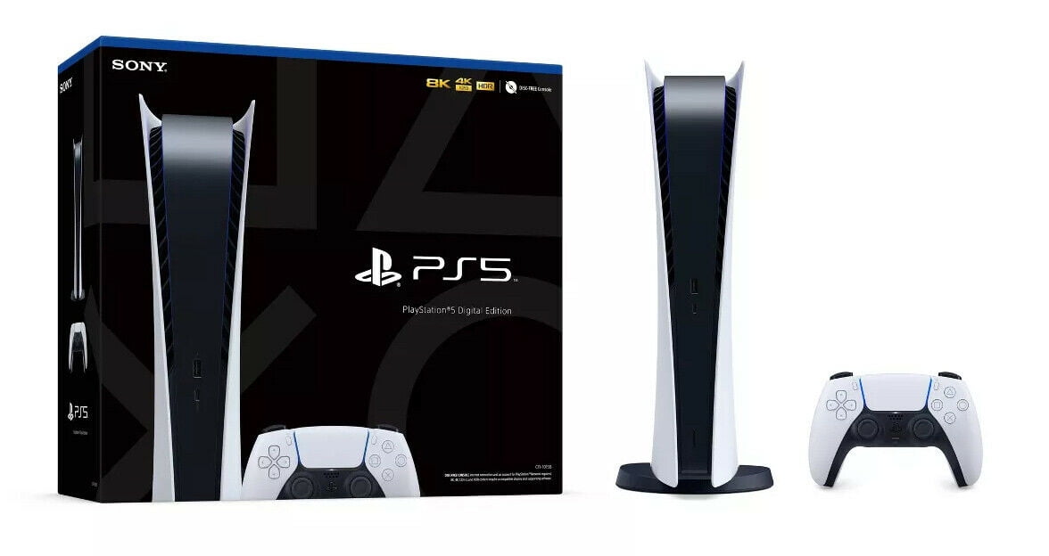 New Sony PlayStation 5 PS5 Digital Edition Console 1TB Slim