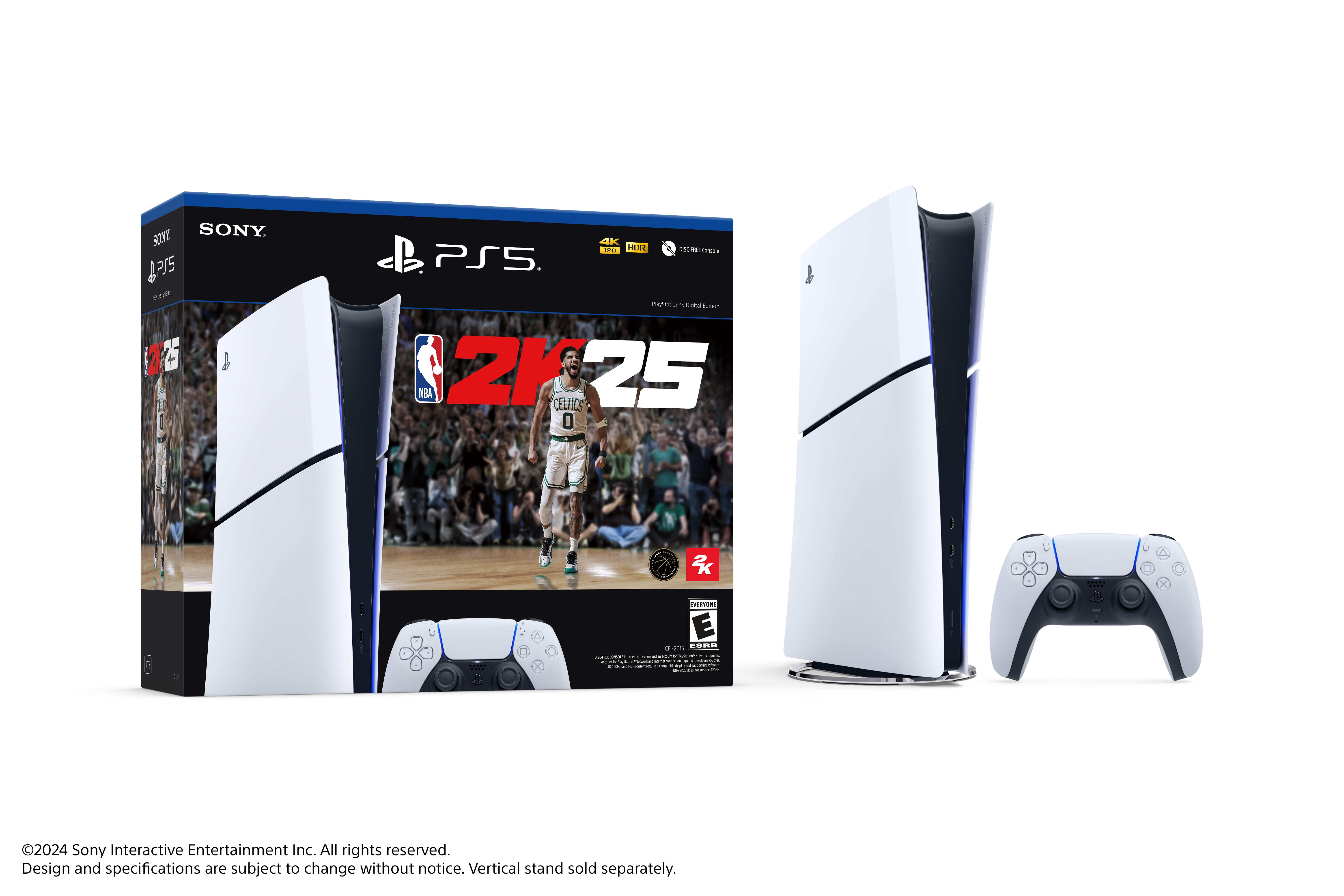 PlayStation 5 Slim Digital Edition NBA 2K25 Bundle