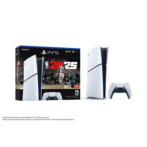 PlayStation 5 Slim Digital Edition NBA 2K25 Bundle