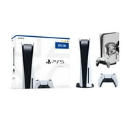 PlayStation 5 Disc 825GB SSD PS5 Gaming Console, Mytrix Full Body Skin Sticker, Samurai - PS5 Disc Version JP Region Free