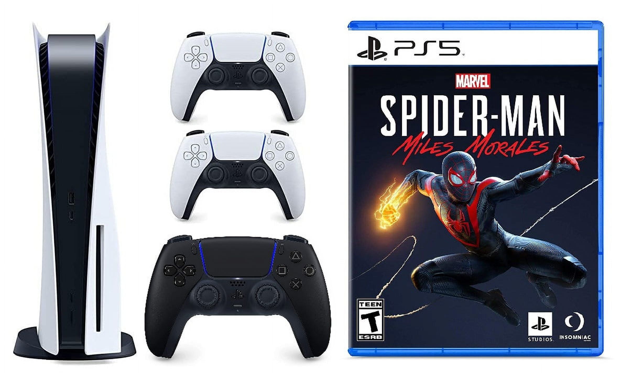 PS5 DualSense Controller & Marvel's Spider-Man: Miles Morales Game -  20011233