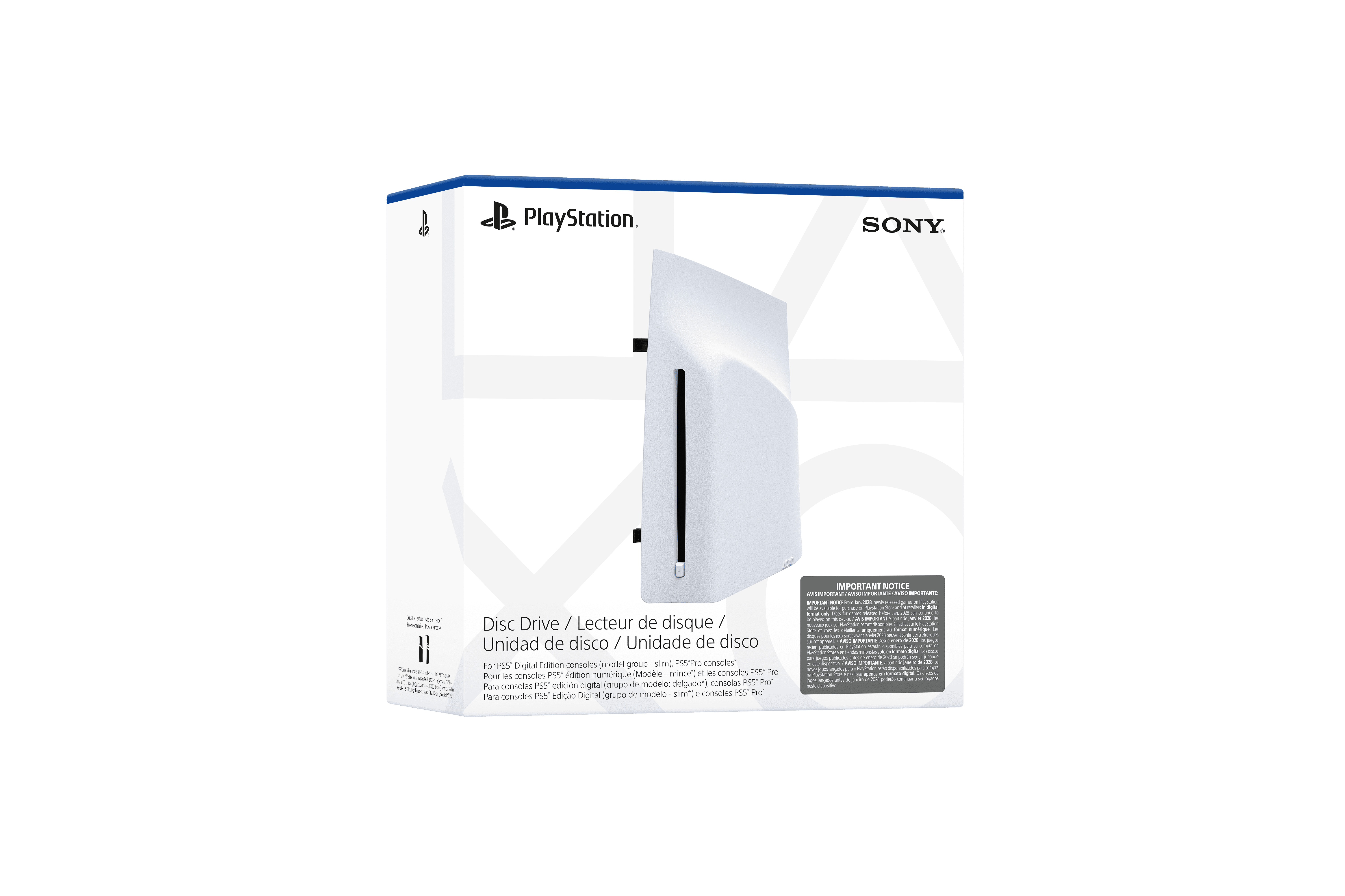 PlayStation 5 Disc Drive for PS5/PS5 Pro Digital Slim Console