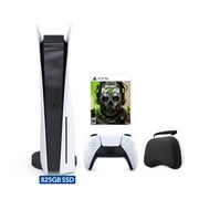PlayStation 5 Disc Edition Call of Duty Modern Warfare II Bundle and Mytrix Controller Case - White, PS5 825GB Gaming Console