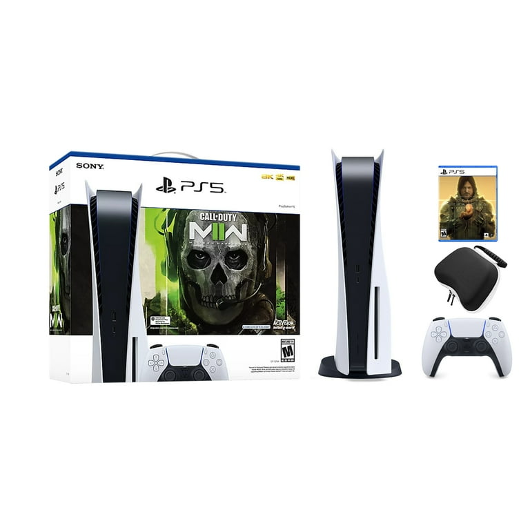 PlayStation 5 Disc Edition Call of Duty Modern Warfare II Bundle with Death  Stranding and Mytrix Controller Case