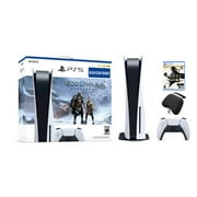 PlayStation 5 Disc Edition God of War Ragnarok Bundle with Ghost of Tsushima Directors Cut and Mytrix Controller Case