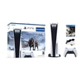 thumbnail image 1 of PlayStation 5 Disc Edition God of War Ragnarok Bundle with Ghost of Tsushima and Mytrix Controller Charger, 1 of 9