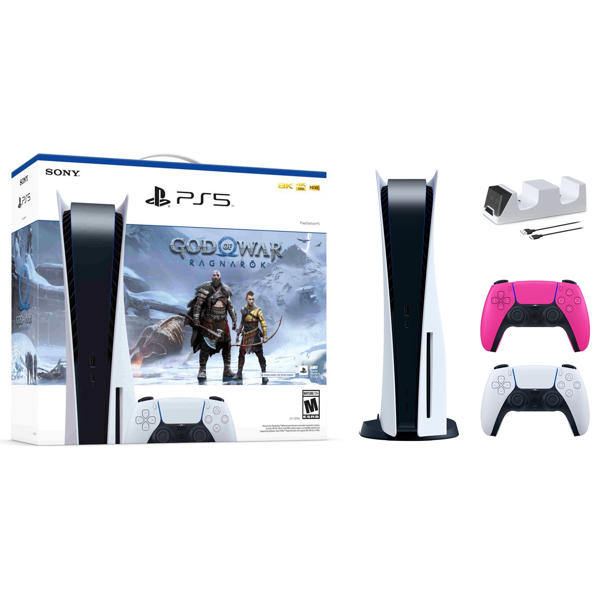  PlayStation PS5 Console – God of War Ragnarök Bundle : Video  Games