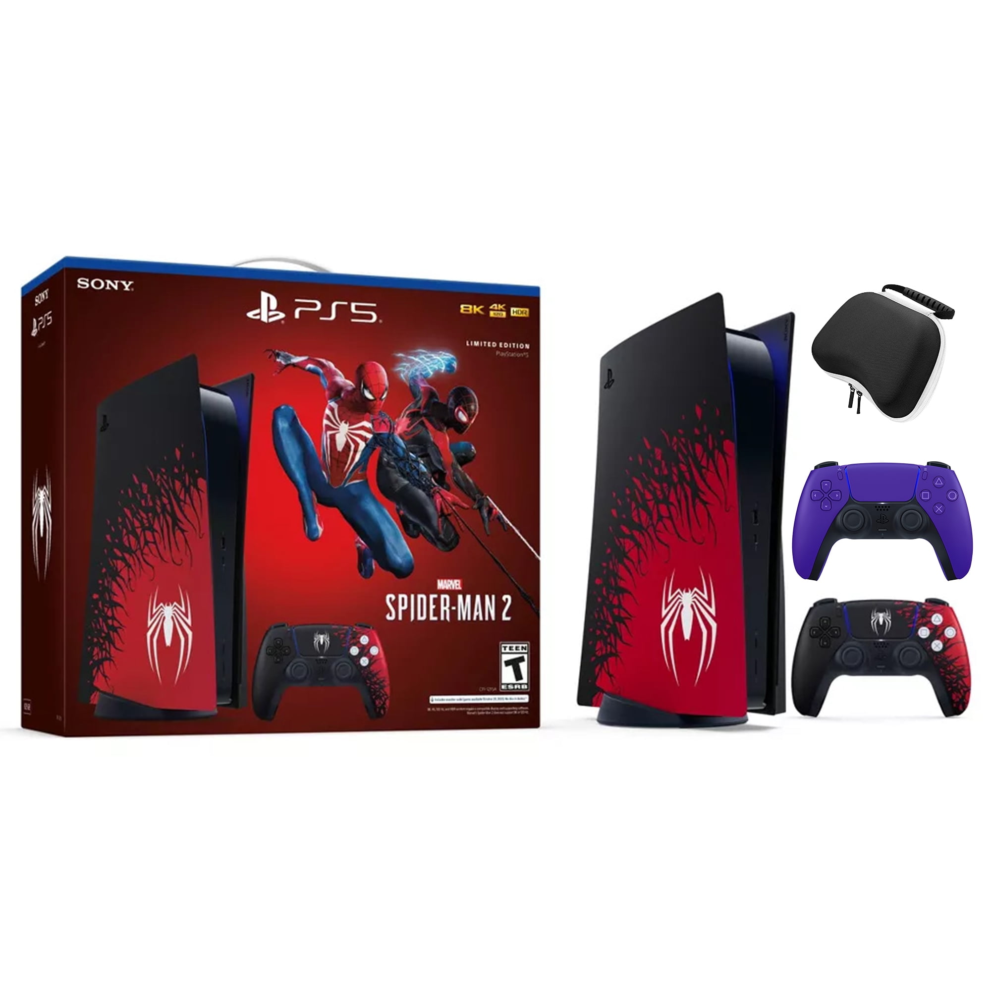 Sony PlayStation Console Disc Edition Marvel's Spider-Man 2 Limited Edition  Bundle