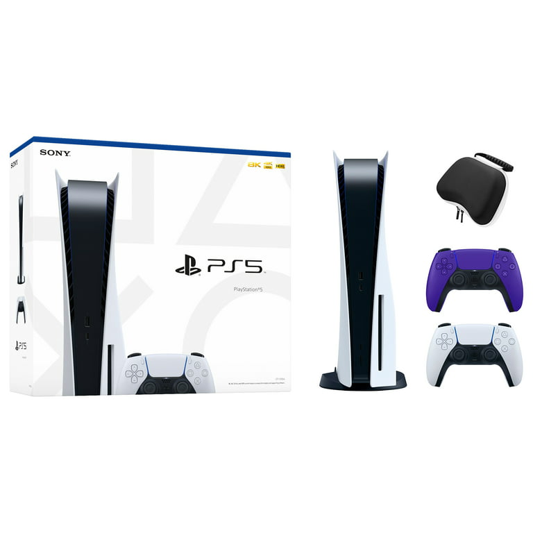 2023 New PlayStation 5 Slim Digital Edition Bundle with an Additional  Mytrix Upgraded PS5 Controller with Remappable Back Paddles and Turbo  Function, and Controller Case - PS5 Gaming Console 