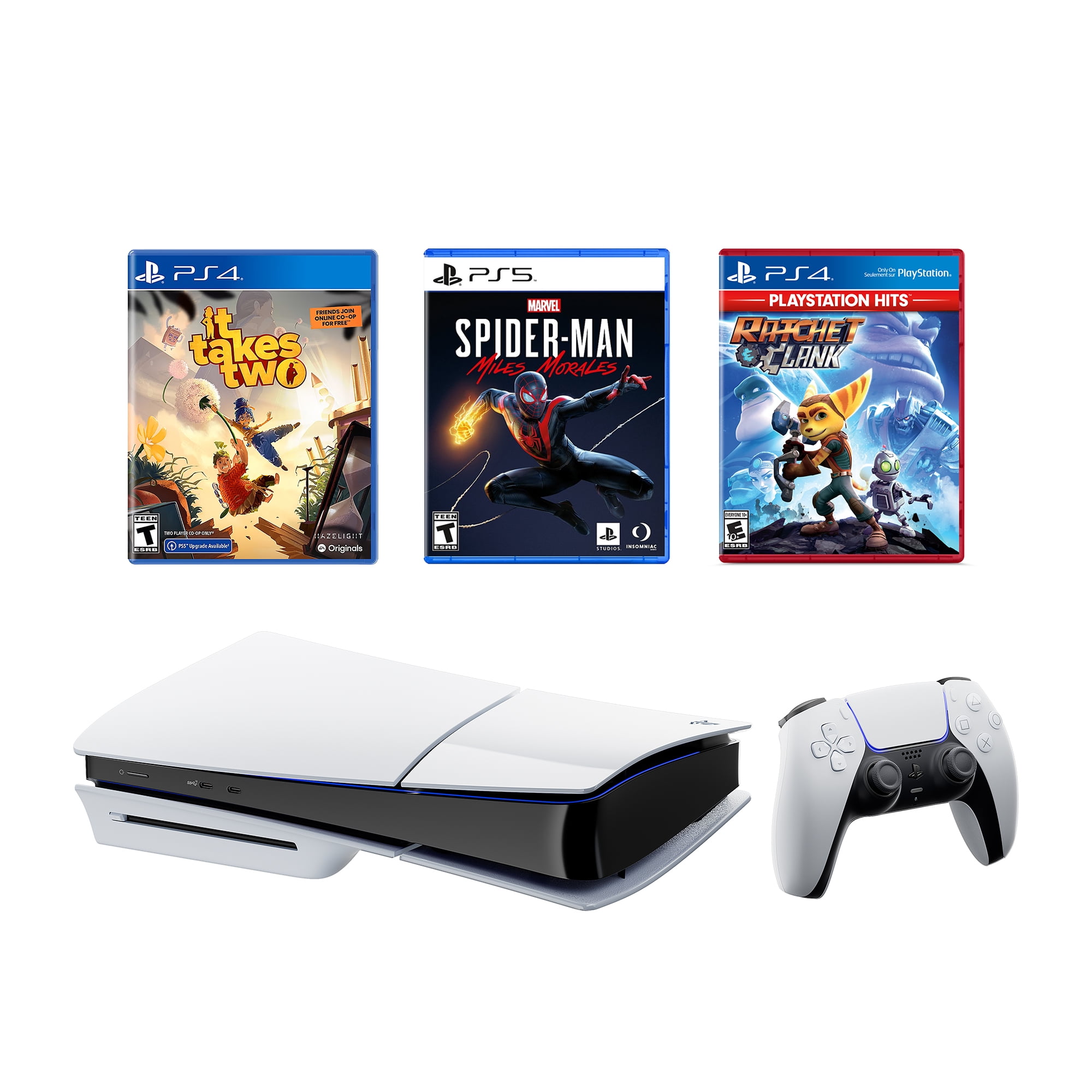 2023 New PlayStation 5 Disc Version PS5 Console with Wireless Controller with The Last of Us Remastered, God of War & Ghost Of Tsushima - CFI-1215A - Walmart.com 2023 New PlayStation 5 Disc Version PS5 Console with Wireless Controller with The Last of Us Remastered, God of War & Ghost Of Tsushima - CFI-1215A - Walmart.com