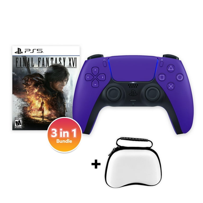 PlayStation 5 DualSense Controller Galactic Purple with Final 