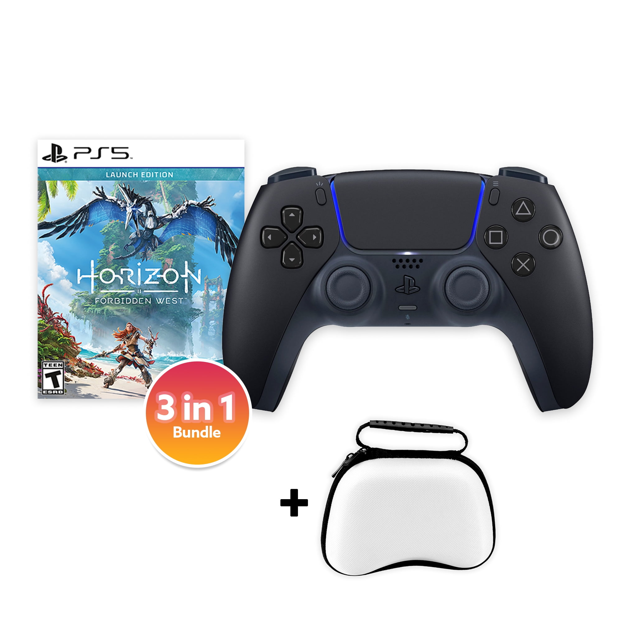 PlayStation 5 DualSense Controller Midnight Black with Horizon