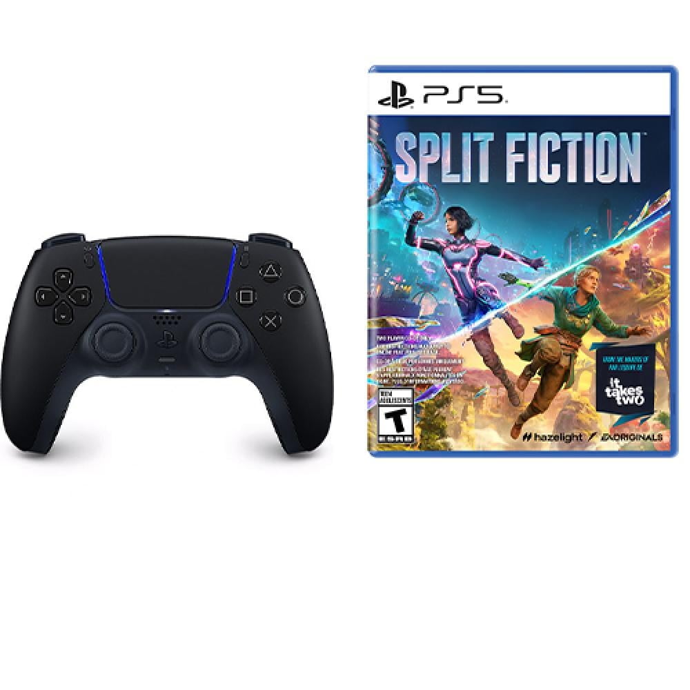 PlayStation 5 DualSense Wireless Controller Midnight Black + Split Fiction PlayStation 5