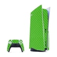 thumbnail image 1 of PlayStation 5 GREEN CARBON FIBER Console Skin, 1 of 1
