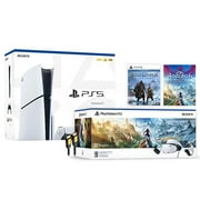 PlayStation 5 God of War Ragnarok & PSVR2 Horizon Call of the Mountain Deluxe Combo, VR2 Headset, Sense Controllers, PS5 Disc Console, DualSense, 4K HDR, with Mytrix HDMI2.1- PS5 VR2 Bundle