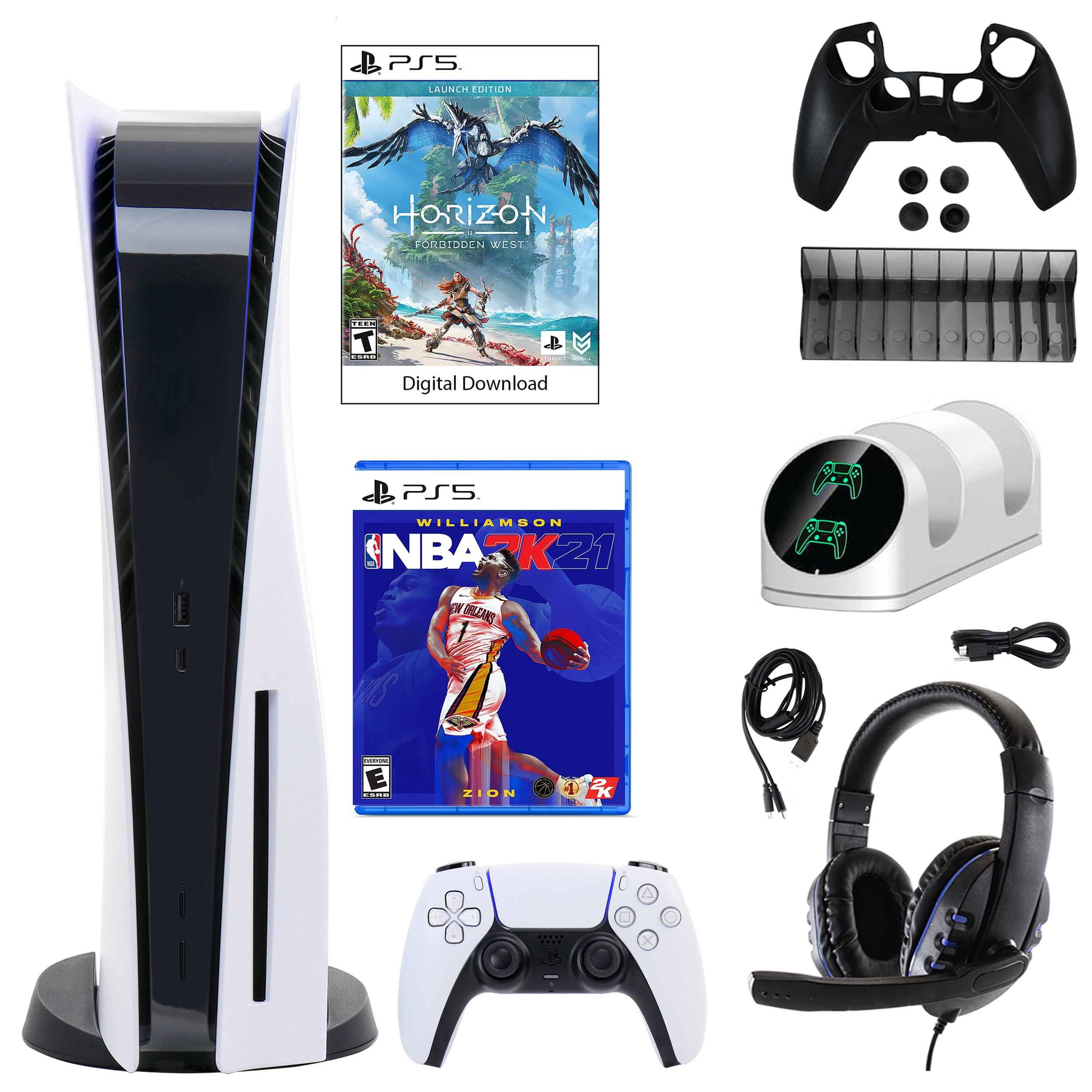 Sony PlayStation 5 Consola con Nba2K21 con kit de Paraguay