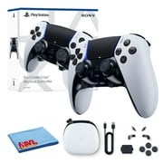 PlayStation 5, PS5 DualSense Edge Wireless Controller Bundle with 6Ave Microfiber Cleaning Cloth