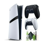 PlayStation 5 Pro (2TB Console) + Sony PS5 DualSense Wireless Controller V2 (2024 Model) - Midnight Black + Diginerds Cleaning Kit