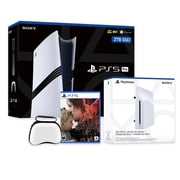 PlayStation 5 Pro 2TB SSD Console with Disc Drive, Wireless Controller and Case, DEATH STRANDING 2 ON THE BEACH - CFI-7019 PS5 Pro