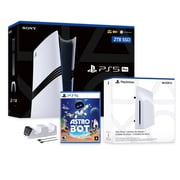 PlayStation 5 Pro 2TB SSD Console with Disc Drive, Wireless Controller and Charger, ASTRO BOT - CFI-7019 PS5 Pro