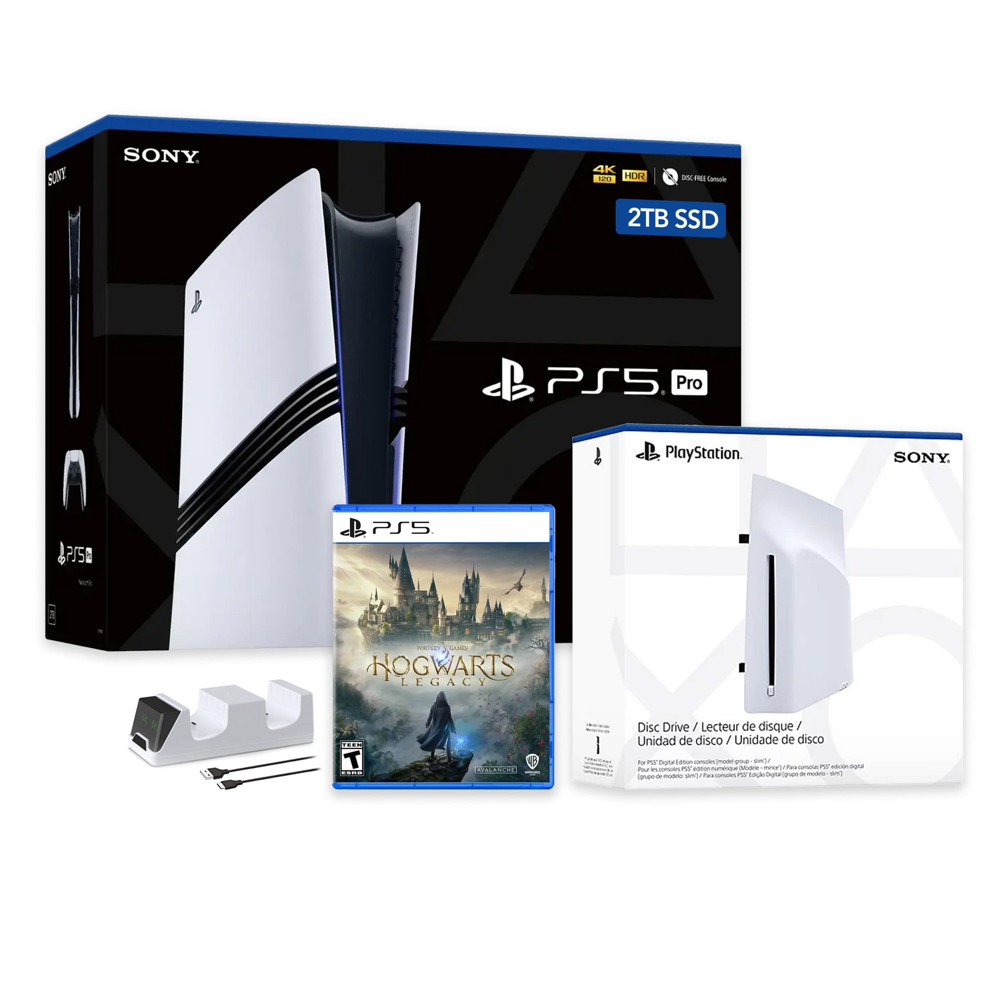 PlayStation5 Pro CFI-7000 B01 2TB プロ PS5 PlayStation-5-Pro-2TB-SSD-