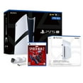 thumbnail image 1 of PlayStation 5 Pro 2TB SSD Console with Disc Drive, Wireless Controller and Charger, Spider-Man 2 - CFI-7019 PS5 Pro, 1 of 9