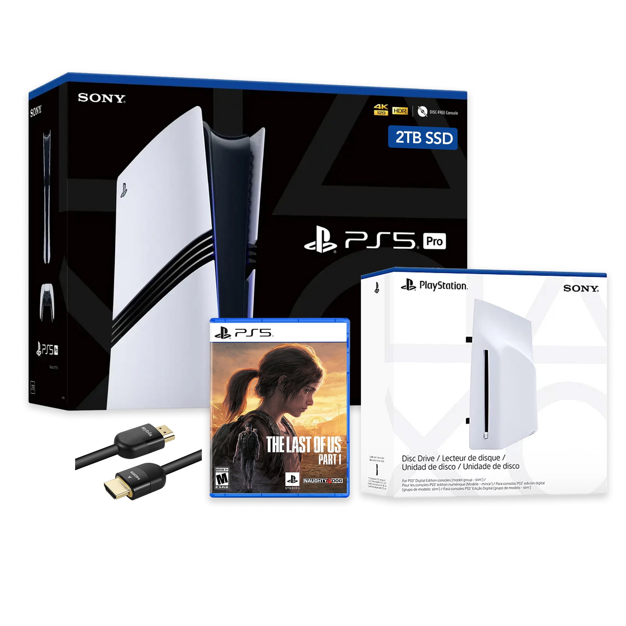 SONY PlayStation 5 Pro 本体 PlayStation 5 Pro 4TB SSD Console with Disc Drive, Wireless