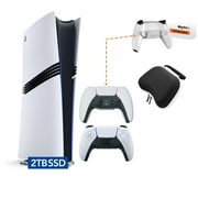 PlayStation 5 Pro 2TB SSD Digital Console, an Additional Mytrix Upgraded PS5 Controller with Remappable Back Paddles and Turbo, plus Controller Case - Flagship PS5 Pro Console