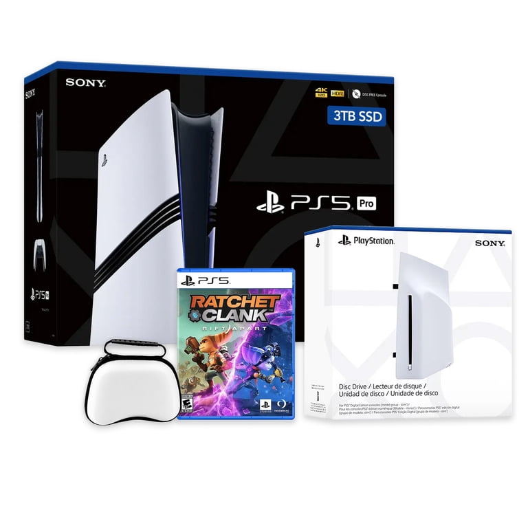 PlayStation 5 Pro 3TB SSD Console with Disc Drive, Wireless