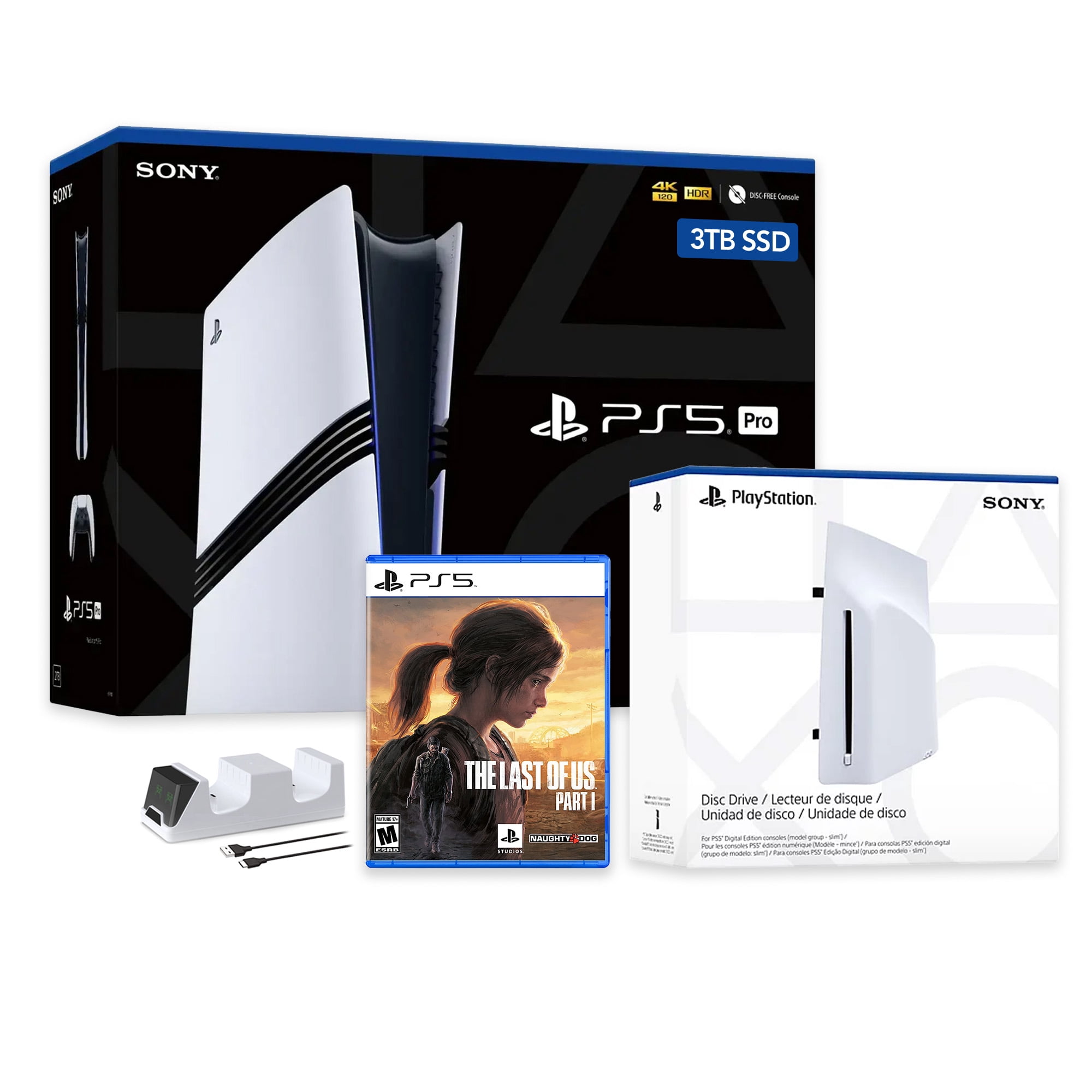 おもちゃ ps5 pro PlayStation 5 Pro 2TB SSD Console with Disc Drive, Wireless
