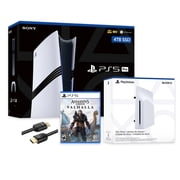 PlayStation 5 Pro 4TB SSD Console with Disc Drive, Wireless Controller and Assassins Creed Valhalla - CFI-7019 PS5 Pro