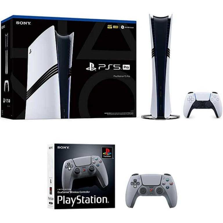 Sony PlayStation 5 Pro Console, 30th Anniversary DualSense