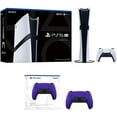 thumbnail image 1 of PlayStation 5 Pro Console + PlayStation 5 DualSense Wireless Controller Galactic Purple - Includes PS5 Pro Console & 2 DualSense Controllers, 1 of 5