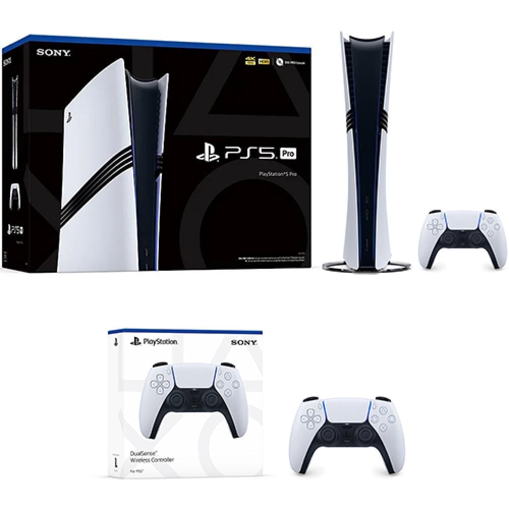 PlayStation 5 Pro Console + Extra PlayStation 5 Du - rated 3 stars from 2 reviews