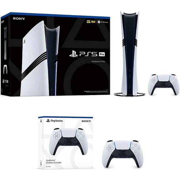 PlayStation 5 Pro Console + Extra PlayStation 5 DualSense Wireless Controller