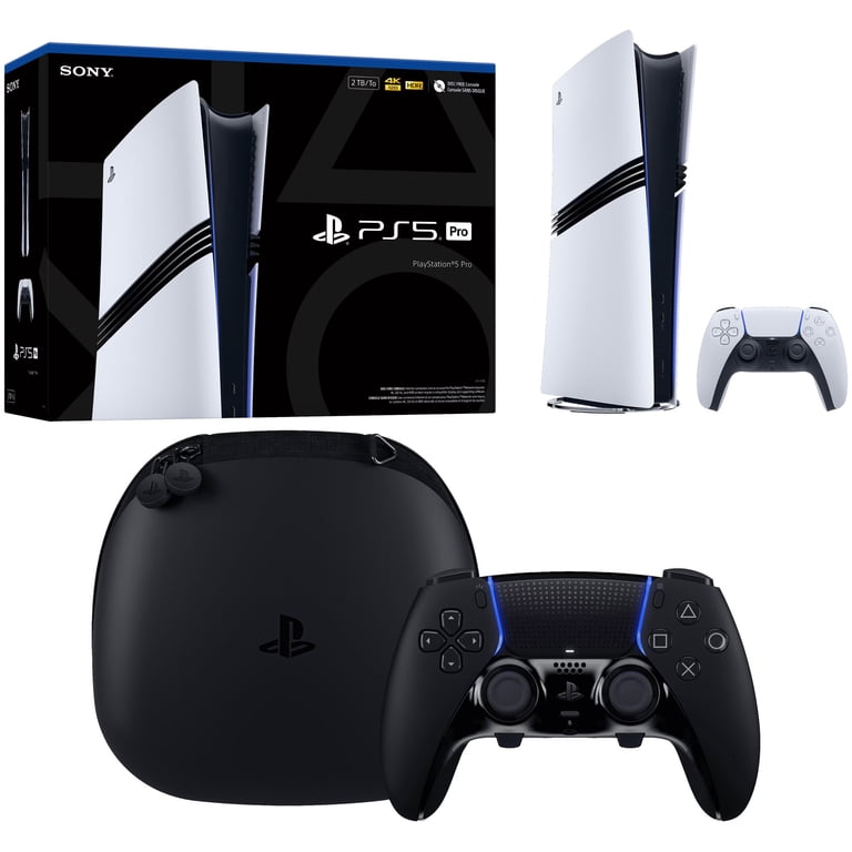 PlayStation 5 Pro Console with PlayStation Sony PS5 DualSense Edge