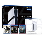 PlayStation 5 Pro with Disc Drive 4TB SSD PS5 Console, Wireless Controller and The Last of Us Remastered, God of War & Ghost Of Tsushima - CFI-7019 PS5 Pro