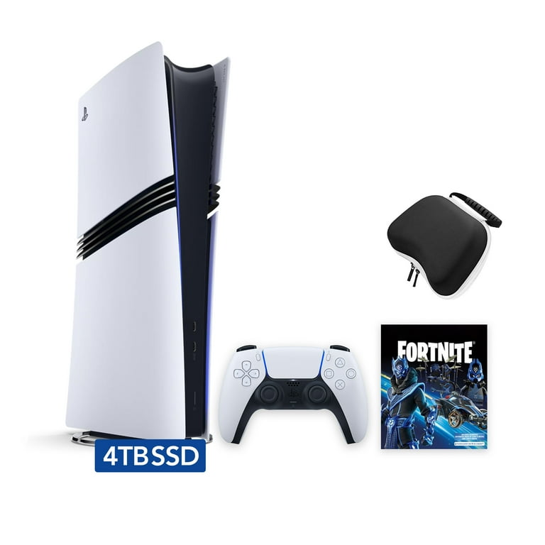 PlayStation 5 Pro Upgraded 4TB Digital Edition Fortnite Cobalt