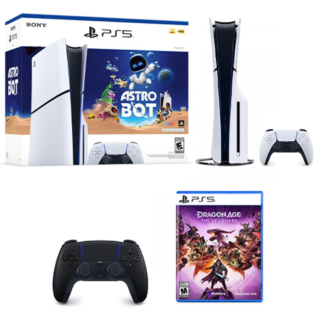 PlayStation 5 Slim Console Astro Bot Bundle + PlayStation 5 DualSense ...